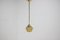 Art Deco Brass Pendant, 1930s 10