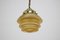 Art Deco Brass Pendant, 1930s 6