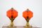 Glass Table Lamps, 1960s, Set of 2 2