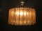 Murano Glass Ceiling Lamp, 1940s 3