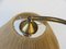 Tischlampe aus Messing & Sisal von Temde, 1950er 10