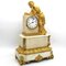 19th-Century Louis Philippe French Gilt Bronze and Marble Pendulum Clock 8