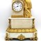 19th-Century Louis Philippe French Gilt Bronze and Marble Pendulum Clock 12