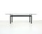 Vintage LC6 Glass Table by Le Corbusier for Cassina, 1980s 1