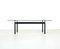 Vintage LC6 Glass Table by Le Corbusier for Cassina, 1980s, Image 1