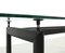 Vintage LC6 Glass Table by Le Corbusier for Cassina, 1980s, Image 5