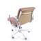 German Chrome Plating and Aniline Leather Soft Pad Model EA217 Desk Chair by Charles & Ray Eames for Herman Miller, 1978 31