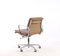 German Chrome Plating and Aniline Leather Soft Pad Model EA217 Desk Chair by Charles & Ray Eames for Herman Miller, 1978, Image 32