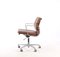 German Chrome Plating and Aniline Leather Soft Pad Model EA217 Desk Chair by Charles & Ray Eames for Herman Miller, 1978, Image 39