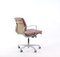 German Chrome Plating and Aniline Leather Soft Pad Model EA217 Desk Chair by Charles & Ray Eames for Herman Miller, 1978, Image 34