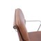 German Chrome Plating and Aniline Leather Soft Pad Model EA217 Desk Chair by Charles & Ray Eames for Herman Miller, 1978 37