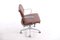 German Chrome Plating and Aniline Leather Soft Pad Model EA217 Desk Chair by Charles & Ray Eames for Herman Miller, 1978 26