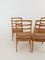 Swedish Oak and Wood Dining Chairs by Bertil Fridhagen for Bodafors, 1950s, Set of 4 10