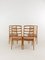 Swedish Oak and Wood Dining Chairs by Bertil Fridhagen for Bodafors, 1950s, Set of 4 4