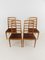 Swedish Oak and Wood Dining Chairs by Bertil Fridhagen for Bodafors, 1950s, Set of 4 1