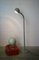 Lámpara de pie alemana Mid-Century de metal gris, años 60, Imagen 10