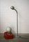 Lámpara de pie alemana Mid-Century de metal gris, años 60, Imagen 2