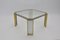 Table Basse en Chrome et Verre, Italie, 1970s 9