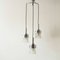 Glass and Chrome Ceiling Lamp from Raak, 1970s 1