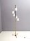 Mid-Century Italian Brass and Glass Floor Lamp by Chiarini Bruno, 1950s 1