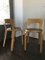 Birch and Linoleum Model No. 65 Dining Chairs by Alvar Aalto for Artek, 1960s, Set of 2 6