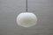 German Chrome and Opaline Glass Ceiling Lamp by Koch & Lowy for Peill & Putzler, 1960s, Image 4