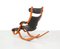 Beech and Leather Gravity Balans Reclining Lounge Chair by Peter Opsvik for Stokke, 1990s 3