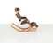 Beech and Leather Gravity Balans Reclining Lounge Chair by Peter Opsvik for Stokke, 1990s, Image 6