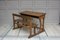 Antique German Oak Children's Desk with Bench 1