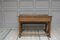 Antique German Oak Children's Desk with Bench, Image 5