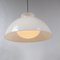 Italian Milk Glass Ceiling Lamp by Achille Castiglioni for Flos, 1960s 8