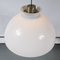 Italian Milk Glass Ceiling Lamp by Achille Castiglioni for Flos, 1960s, Image 10