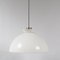 Italian Milk Glass Ceiling Lamp by Achille Castiglioni for Flos, 1960s 1