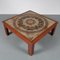 Vintage Danish Ceramic Coffee Table from Ox-Art, 1970s, Image 2