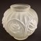 Art Deco French Vase with Geometric Rose Motif, 1930s, Image 2