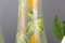 Art Nouveau French Colored Glass Vases, 1920s, Set of 2, Image 3