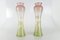 Art Nouveau French Colored Glass Vases, 1920s, Set of 2, Image 15