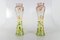 Art Nouveau French Colored Glass Vases, 1920s, Set of 2 19