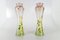 Art Nouveau French Colored Glass Vases, 1920s, Set of 2 18