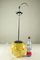 Vintage German Chrome Plating and Glass Ceiling Lamp, Image 7