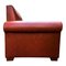 Italian Beech & Leather Lounge Chair, 1970s 4