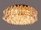 Large Austrian Brass and Crystal Ceiling Lamp from Bakalowits & Sons, 1960s 2