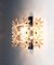 Große italienische Sputnik Wandlampe in Blumen-Optik aus Chrom & Muranoglas von Paolo Venini für VeArt, 1960er 7