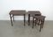 Danish Palisander Nesting Tables, 1960s, Set of 3 9