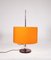 German Orange Adjustable Table Lamps from Staff, 1960s, Set of 2, Image 2