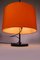 German Orange Adjustable Table Lamps from Staff, 1960s, Set of 2 3