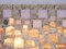 Brutalist Concrete and Glass Mosaic Wall Light, 1960s, Image 2