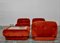 Italian Modular Sofa & Small Table by Maturi for Mimo, 1970s, Set of 5 2