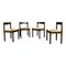 Italian Beech and Straw Carimate Dining Chairs by Vico Magistretti for Cassina, 1963, Set of 4 5