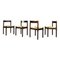 Italian Beech and Straw Carimate Dining Chairs by Vico Magistretti for Cassina, 1963, Set of 4 2